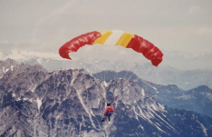 Erste Flüge in der Heimat